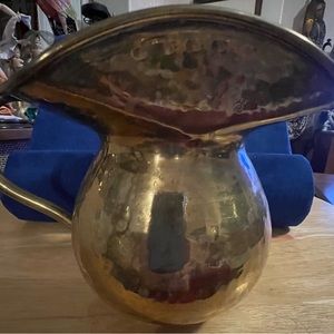 6" Brass Pitcher